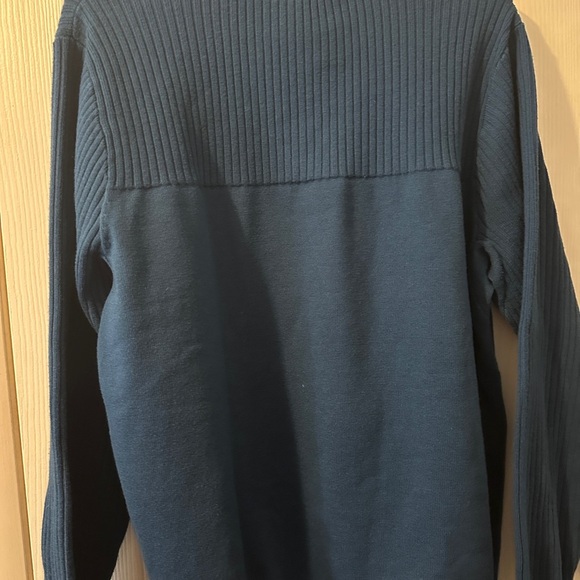 Duluth Trading Size Large Blue Long sleeve Sweater - Picture 2 of 4